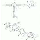 SIDECAR FOR FLHR/I 8SMX FLHR/I SIDECAR (1998) SIDECAR TAIL LAMP