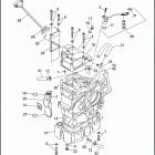 FXD 1GHL DYNA SUPER GLIDE (1997) TRANSMISSION HOUSING & OIL TANK