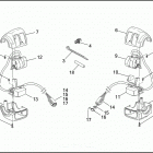 FLSTS 1BRL HERITAGE SPRINGER (1997) HANDLEBAR SWITCHES