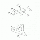 FLSTS 1BRL HERITAGE SPRINGER (1997) REAR BELT GUARD