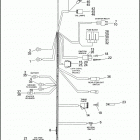 XL1200C 1CGP SPORTSTER 1200 CUSTOM (1997) MAIN WIRING HARNESS - 1200 CUSTOM (2 OF 2)