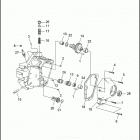 FLSTS 1BRL HERITAGE SPRINGER (1997) CRANKCASE - GEAR SIDE