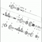FLSTS 1BRL HERITAGE SPRINGER (1997) TRANSMISSION GEARS
