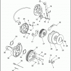 FLHTC 1DJL ELECTRA GLIDE CLASSIC (1997) AIR CLEANER & ENRICHENER - CARBURETED