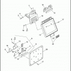 FXD 1GHL DYNA SUPER GLIDE (1997) LICENSE PLATE BRACKETS