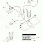 FLHTCI 1FFR ELECTRA GLIDE CLASSIC (1997) REAR SHOCK ABSORBERS & AIR SUSPENSION SYSTEM