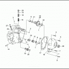FLHTCI 1FFR ELECTRA GLIDE CLASSIC (1997) CRANKCASE - GEAR SIDE