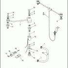 FLHTCI 1FFR ELECTRA GLIDE CLASSIC (1996) FRONT FORK AIR CONTROL