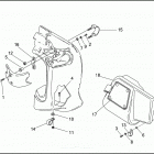 FLHTCU 1DPL ULTRA CLASSIC (1995) FAIRING LOWERS - ULTRA