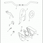 FLHTP 1DFL ELECTRA GLIDE STANDARD POLICE (1996) CIRCUIT BREAKERS, FUSEBOX & MISCELLANEOUS