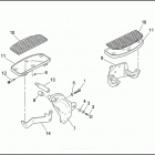 FLSTF 1BML FAT BOY (1995) FOOTBOARDS