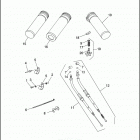 FLHTCI 1FFR ELECTRA GLIDE CLASSIC (1996) THROTTLE CONTROL - 1996