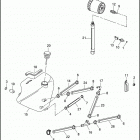 XL883HUG 4CEM SPORTSTER 883 HUGGER (1996) OIL TANK & FILTER