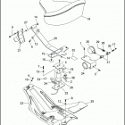 FLHTP 1DFL ELECTRA GLIDE STANDARD POLICE (1996) SEAT - AIR CUSHION