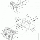 FLSTC 1BJL HERITAGE SOFTAIL CLASSIC (1995) SADDLEBAGS - FLSTC & FLSTN