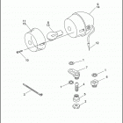 FXSTS 1BLL SPRINGER SOFTAIL (1995) FRONT TURN SIGNALS