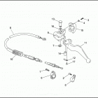 FXSTS 1BLL SPRINGER SOFTAIL (1995) Привод управления сцеплением