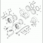 FXD 1GHL DYNA SUPER GLIDE (1995) INSTRUMENTS - FXD & FXDS-CON