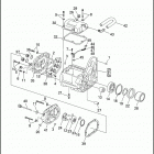 FXSTS 1BLL SPRINGER SOFTAIL (1995) TRANSMISSION HOUSING