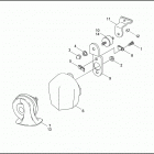 FLHTCI 1FFR ELECTRA GLIDE CLASSIC (1996) Клаксон