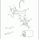 XL883HUG 4CEM SPORTSTER 883 HUGGER (1996) CALIFORNIA EVAPORATIVE EMISSIONS KIT
