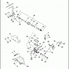 FLSTF 1BML FAT BOY (1995) REAR BRAKE CONTROL - FLST