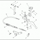 FLHTCI 1FFR ELECTRA GLIDE CLASSIC (1996) Привод управления сцеплением