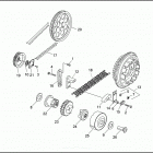 FXSTS 1BLL SPRINGER SOFTAIL (1995) BELTS, CHAINS & SPROCKETS