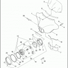 FLHTCI 1FFR ELECTRA GLIDE CLASSIC (1996) WINDSHIELD, FAIRING & HEADLAMP - 1996 FLHT