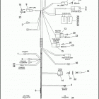 XL1200C 1CGP SPORTSTER 1200 CUSTOM (1996) MAIN WIRING HARNESS - 1200 CUSTOM (2 OF 2)