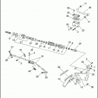 FLHTCI 1FFR ELECTRA GLIDE CLASSIC (1996) Тормозной цилиндр задний