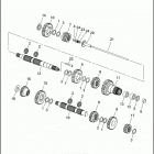 FLHTCI 1FFR ELECTRA GLIDE CLASSIC (1996) TRANSMISSION GEARS