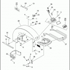 FLHTCI 1FFR ELECTRA GLIDE CLASSIC (1996) Переднее крыло