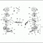 FLHTP 1DFL ELECTRA GLIDE STANDARD POLICE (1996) HANDLEBAR SWITCHES