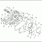FLHTCI 1FFR ELECTRA GLIDE CLASSIC (1996) PRIMARY HOUSING