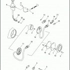FXSTS 1BLL SPRINGER SOFTAIL (1995) CAM POSITION SENSOR & VACUUM SWITCH