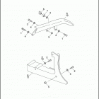 FXSTS 1BLL SPRINGER SOFTAIL (1993) REAR BELT GUARD