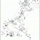 FLHTP 1DAL ELECTRA GLIDE STANDARD POLICE (WINDSHIELD) (1995) FUEL TANK - FLHTP