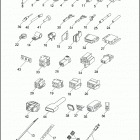 FLHTP 1DAL ELECTRA GLIDE STANDARD POLICE (WINDSHIELD) (1995) WIRES & TERMINALS