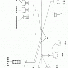 FXRP EFLS Police Low Rider (1995) WIRING HARNESS, INTERCONNECT - FLHTP WINDSHIELD MO...