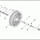 RLE SH94 RLE SIDECAR (1994) SIDECAR WHEEL - TLE & RLE
