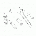 FXSTS 1BLL SPRINGER SOFTAIL (1995) THROTTLE CONTROL - 1995