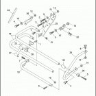 FLHTP 1DAL ELECTRA GLIDE STANDARD POLICE (WINDSHIELD) (1995) SADDLEBAG GUARDS - FLHTP