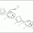RLE HX93 RLE SIDECAR (1993) SIDECAR TAIL LAMP - RLE