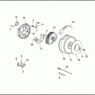 FLHTP 1DAL ELECTRA GLIDE STANDARD POLICE (WINDSHIELD) (1995) AIR CLEANER & ENRICHMENT CABLE