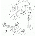 FLHTP 1DAL ELECTRA GLIDE STANDARD POLICE (WINDSHIELD) (1995) ELECTRONIC IGNITION SYSTEM