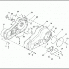 FXSTS 1BLL SPRINGER SOFTAIL (1993) PRIMARY HOUSING