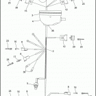 XL1200 1CAP SPORTSTER 1200 (1994) MAIN WIRING HARNESS - 1994