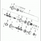 FXSTS 1BLL SPRINGER SOFTAIL (1993) TRANSMISSION GEARS