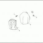 FXDS CONV 1GGL DYNA SUPER GLIDE CONVERTIBLE (1994) Клаксон